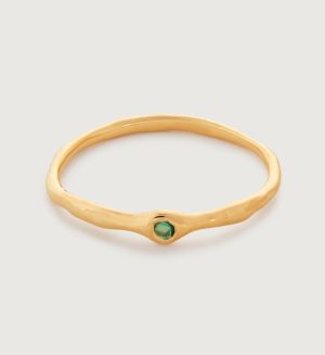 Jewelry Rings | Siren Mini Gem Stacking Ring 18k Gold Vermeil – Monica Vinader Womens www.sharongrantley.com